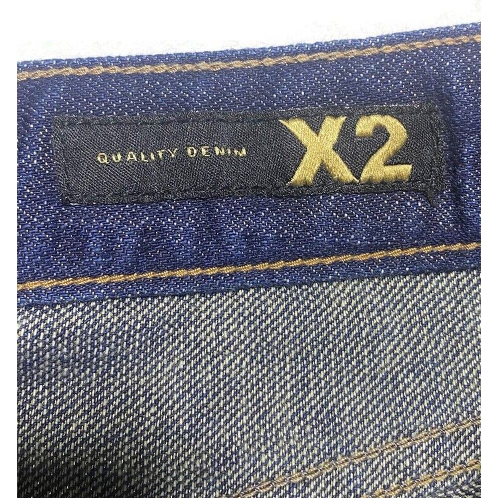 X2 Jeans Women's Size 12 Skinny Zip Up Leg Bottoms With 5 Pockets - Picture 6 of 12